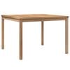 vidaXL Dining Table | Teak | Fine sanded teak hardwood | Medium | Durable