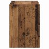 vidaXL Bedside Table Old Wood 40 x 35 x 50 cm Engineered Wood