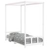 vidaXL Kids Bed Frame White 90x200 cm Solid Wood Pine