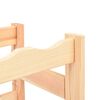 vidaXL Wine Rack for 20 Bottles Pinewood
