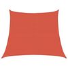 vidaXL Sunshade Sail 160 g/m² Trapezium Terracotta 3/4x3 m HDPE