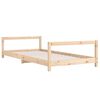 vidaXL Kids Bed Frame 90x190 cm Solid Wood Pine