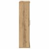 vidaXL Bathroom Cabinet with Roll Holder Artisan Oak 39x22x90 cm