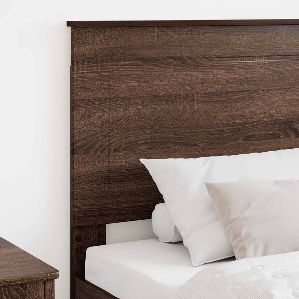 vidaXL Headboard Brown Oak 75 cm Engineered Wood
