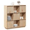 vidaXL Highboard 110.5x35x117 cm Solid Wood Pine