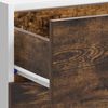 vidaXL Kitchen Base Cabinet Lyon Smoked Oak Engineered Wood