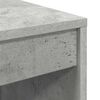 vidaXL Desk Concrete grey 100 x 40 x 76 cm Engineered wood