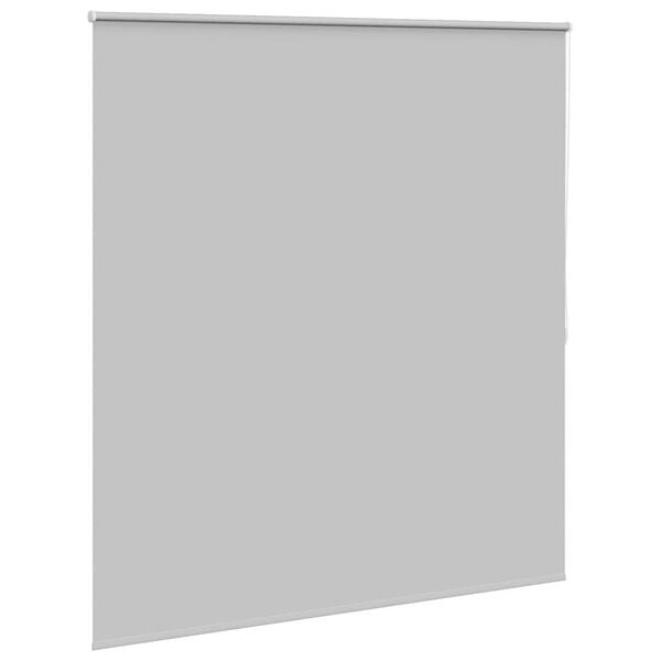 vidaXL Roller blind blackout 164.4x175 cm Fabric Width 160 cm grey