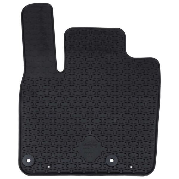 vidaXL Car Mat 4 pcs Black suitable for Nissan QASHQAI TPE