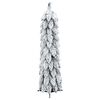 vidaXL Artificial Pre-lit Christmas Tree with 30 LEDs and Flocked Snow 60 cm