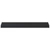 vidaXL Window Sill Anthracite with Wood Grain 80 x 35 x 4.5 cm PVC