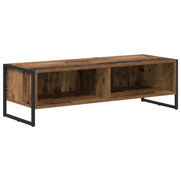 vidaXL TV Cabinet Old Wood 100 x 36.5 x 30.5 cm Engineered Wood