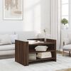 vidaXL Coffee Table Brown Oak 80x50x50 cm Engineered Wood