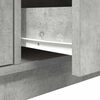 vidaXL TV Cabinet with LED Lights Concrete Grey 100x41x50 cm