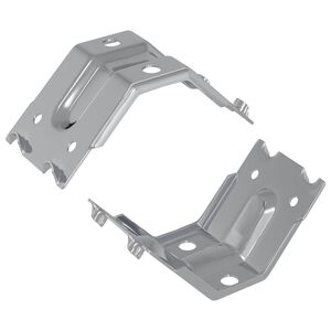 vidaXL Bracket 2 pcs Zinc-coated 106 x 55 x 1.5mm Steel