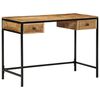 vidaXL Desk with Drawer Brown 105 x 50 x 75 cm Solid Mango wood