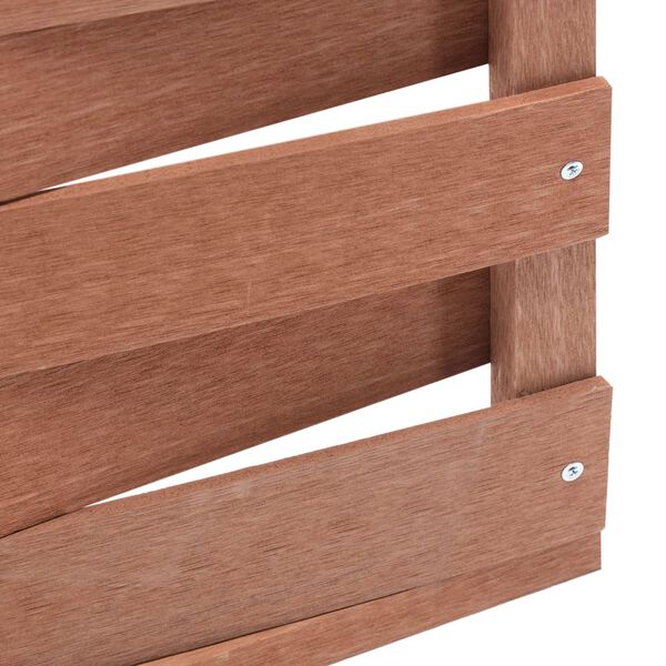 vidaXL Fence Panel WPC 170x180 cm Brown