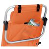 Eurotrail 2-in-1 Beach Chair Mallorca Orange