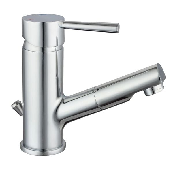 SCH&Uuml;TTE Basin Mixer with Pull-Out Spray CORNWALL
