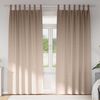 vidaXL Blackout Curtains with Rings 2 pcs Taupe 225 x 140 cm Polyester