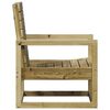 vidaXL Garden Chair 57.5x63x76 cm Impregnated Wood Pine
