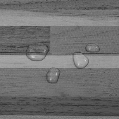 vidaXL Non Self-adhesive PVC Flooring Planks 4.46 m² 3 mm Striped Grey