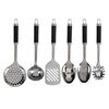 Excellent Houseware 7 Piece Kitchen Tools Set With Rack Stainless Steel