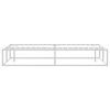 vidaXL Bed Frame without Mattress White 200x200 cm Metal