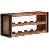 vidaXL Wine Rack Brown 100 x 45 x 33 cm Solid Reclaimed Wood