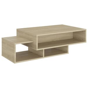 vidaXL Coffee Table | Sonoma oak | Engineered wood | Medium | Coffee Table