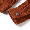 Kids' Jacket Corduroy Cognac 140