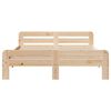 vidaXL Bed Frame without Mattress 160x200 cm Solid Wood Pine