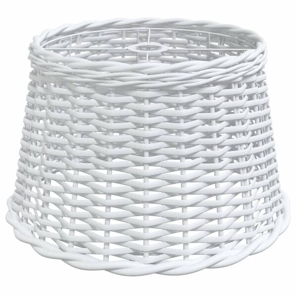 vidaXL Ceiling Lamp Shade White &Oslash;45x28 cm Wicker