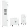 vidaXL 3 Piece Bathroom Cabinet Set HAARLEM Engineered Wood