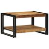 vidaXL Coffee Table 70x50x38 cm Solid Rough Wood Mango