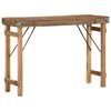 vidaXL End Table Brown 110 x 35 x 76 cm Solid Reclaim Wood