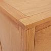 vidaXL Cabinet with Drawer with Storage Brown Engineered wood
