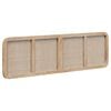 vidaXL Headboard with Headboard Natural 180 x 55x 3 cm Rattan