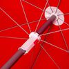 Bo-Camp Garden Parasol 165 cm Red