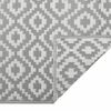 vidaXL Outdoor Carpet ARAKIL Grey 120x180 cm PP