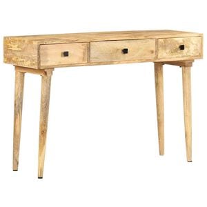 vidaXL Console Table | Brown | Solid mango wood | Medium | Console Table