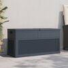 vidaXL Garden Storage Box 320 L Anthracite