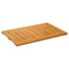 vidaXL Bath Mat Plain Brown 60 x 40 cm Wood