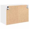 vidaXL Garage Wall Cabinets 2 pcs White Engineered Wood