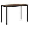 vidaXL Dining Tables 110 x 55 x 75 cm Engineered Wood Smoked Oak
