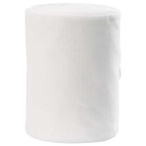 vidaXL Drain Pipe White 16 x 1000 cm Fabric