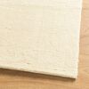 vidaXL Medium Pile Soft and Washable Rug HUARTE Cream 80 x 1000 cm
