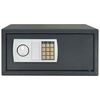 vidaXL Digital Safe with Lock Dark grey 42 x 37 x 20 cm Steel