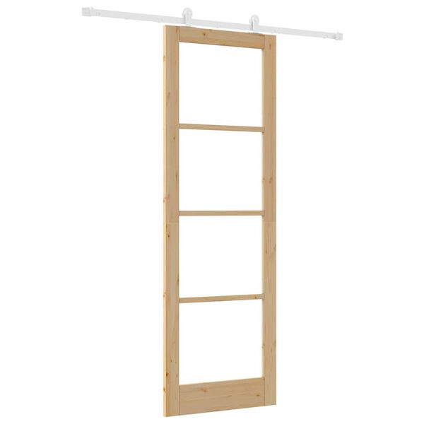 vidaXL Sliding Door ORKDAL Natural 78 x 232 cm