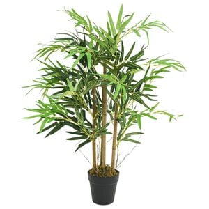 vidaXL Artificial Bamboo Tree 500 Leaves 80 cm Green